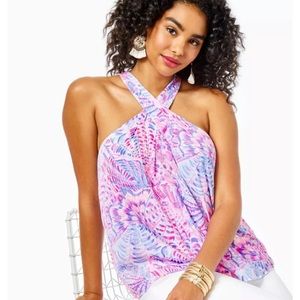 Lilly Pulitzer NWT Rori Halter Top